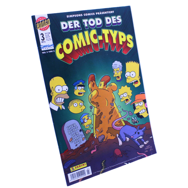 Simpsons Comics präsentiert – Der Tod des Comic-Typs Teil 3 | Panini 2011 | Sammlerzustand